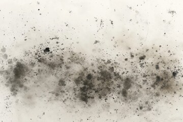 A black and white photo of a dirty, dusty room with a lot of dirt and grime. Grunge texture, overlay texture.
