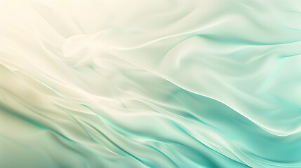 Fototapeta premium Ivory and turquoise background illustration