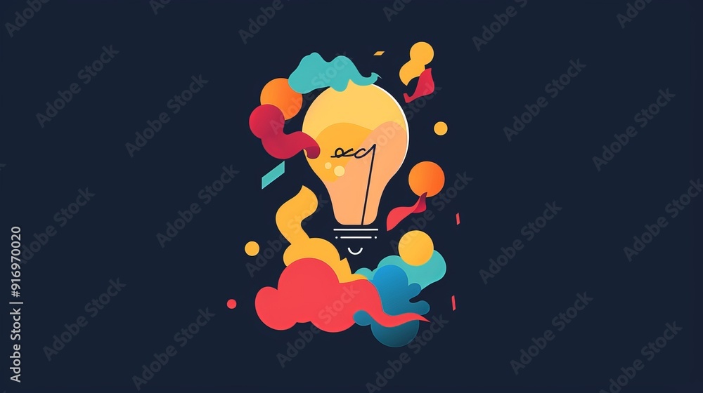 Poster describe the process of creating a logo from concept to completion. what are the key steps involved 