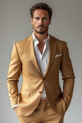 Photo portrait of a man in a suit