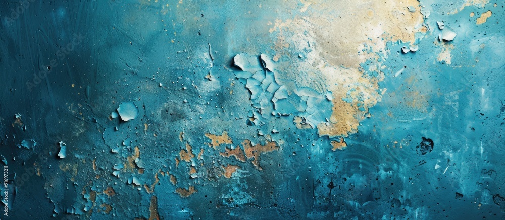 Leinwandbilder Abstract wall texture providing a background ideal for design with copy space image