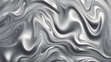 Obraz premium silver ink liquid background 