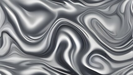 Obraz premium silver ink liquid background 