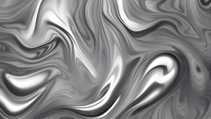 silver ink liquid background 