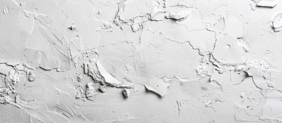 White background showing a cement plaster wall with copy space image