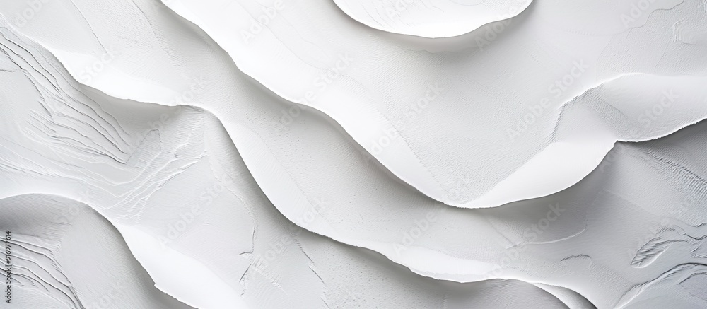 Leinwandbilder abstract background with a textured white and grey paper design perfect for showcasing copy space im