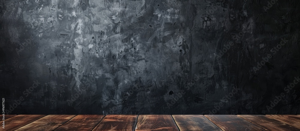 Poster design your project with a blank surface featuring a dark background texture for a copy space image