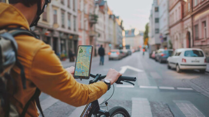 Smart bike-sharing program with GPS tracking