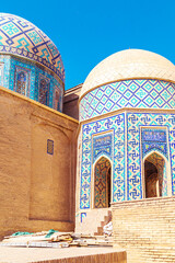 The ensemble of mausoleums Shahi-Zinda. Samarkand, Uzbekistan.