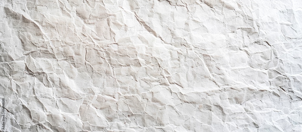 Poster spotted white paper surface with a rough texture ideal for showcasing images due to its blank copy s