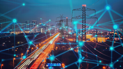 Smart grid technology integrating renewable sources