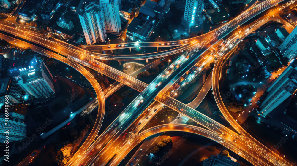 Poster smart highways with embedded technology