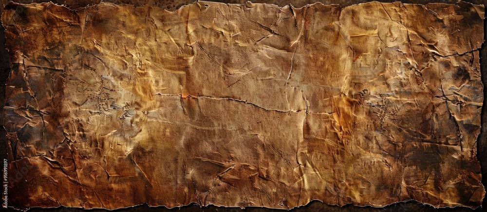 Poster grunge textured dark brown paper providing a backdrop for your design with copy space image
