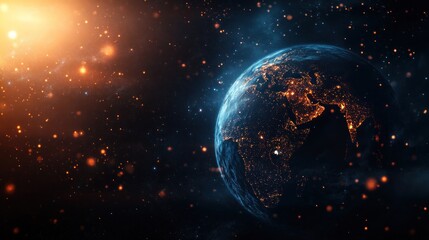 Earth at Night from Space