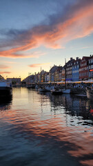 Sunset at the Nyhavn, Copenhagen