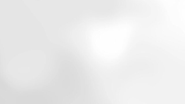 White, White Smoke, Light Gray and Light Gray, gradient Background. Animation of moving abstract blur background. Seamless loop backdrop.
