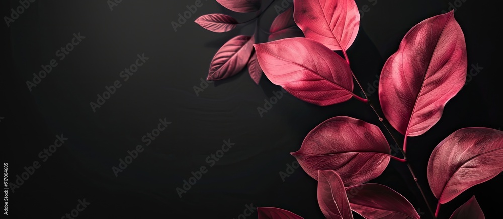 Poster minimal clean design on black backdrop setting modern aesthetic perfect contrast for clear visibilit