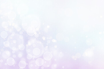 Fond abstrait, effet bokeh. Texture abstraite et brillante, superpositions, paillettes, poussière légère, couleur pastel, papier peint, arrière-plan