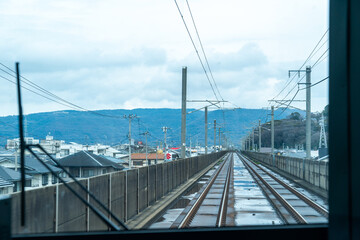 Obraz premium 快速マリンライナー（瀬戸大橋経由）