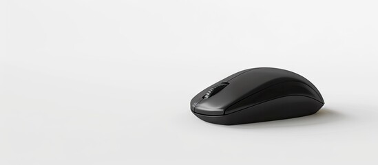 Computer mouse on a white background with copy space image