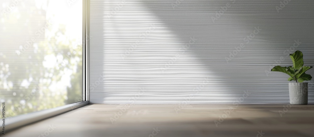 Poster polyester and pvc composite roller blind texture as a copy space image