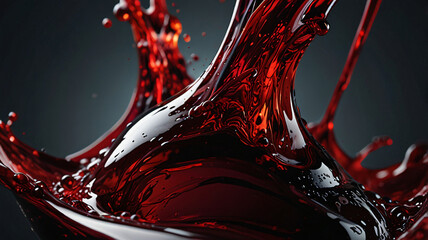 red wine texture , AI Generated.