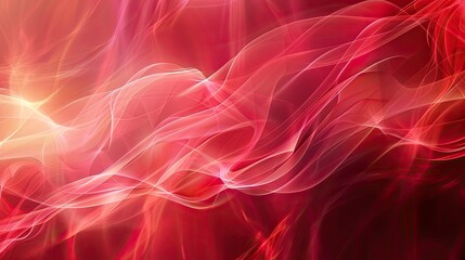 Fototapeta premium solid red background with artistic lines