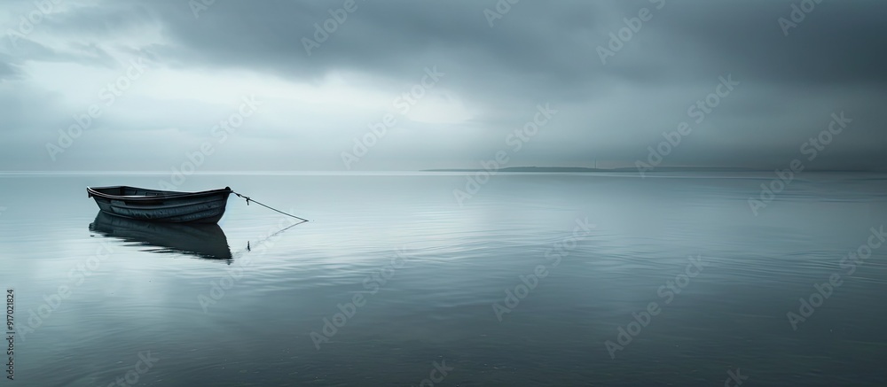 Poster Explore under overcast skies to capture a moody atmosphere in your pictures with a copy space image
