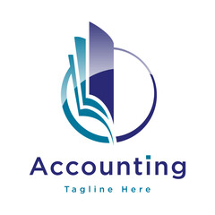 Accounting logo template