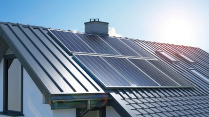 Fototapeta premium Solar farms with tracking systems following the sun