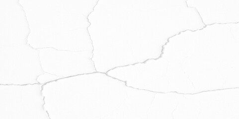 Fototapeta premium Crack concrete white wall background. Crack white concrete wall texture. white cement wall with crack. Abstract grunge concrete wall distressed texture background. wall with a crack. 