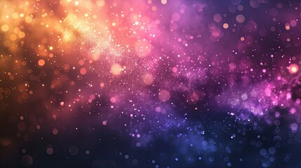 strong background for a PPT deck, blurry gradient, emotional, grainy, dark purple and blue, with tiny speckles of yellow