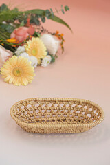 flower background for product photography.