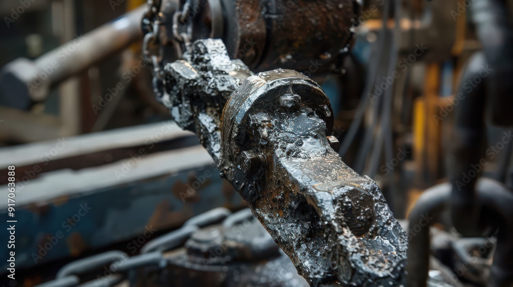 Poster the transformation of raw metal into functional and artistic objects is a testament to human ingenui