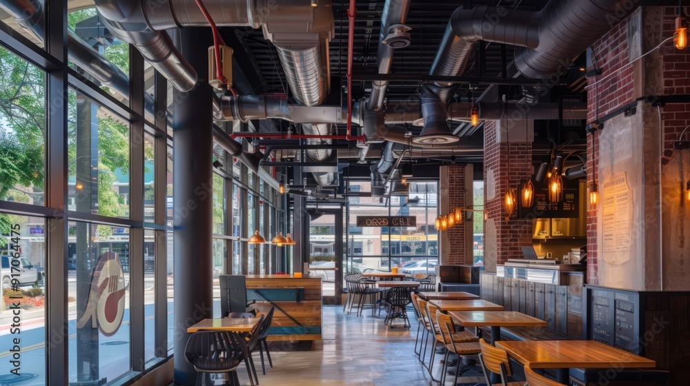 Poster the use of exposed pipes can create a sense of authenticity and character in a space.