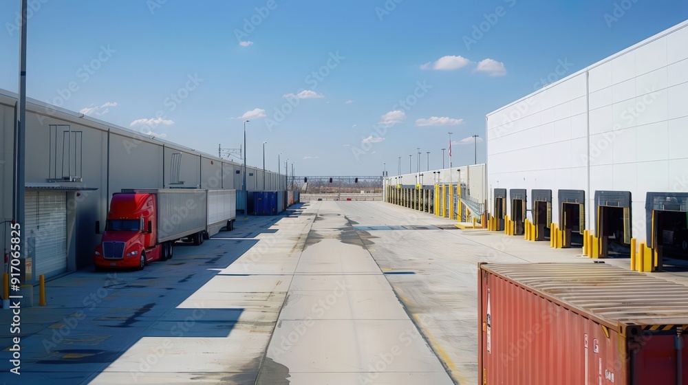 Poster the versatility of loading docks supports multi-modal transportation networks,