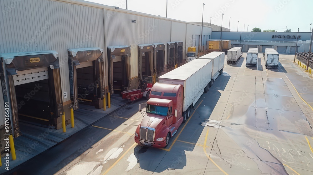 Poster the versatility of loading docks supports multi-modal transportation networks,