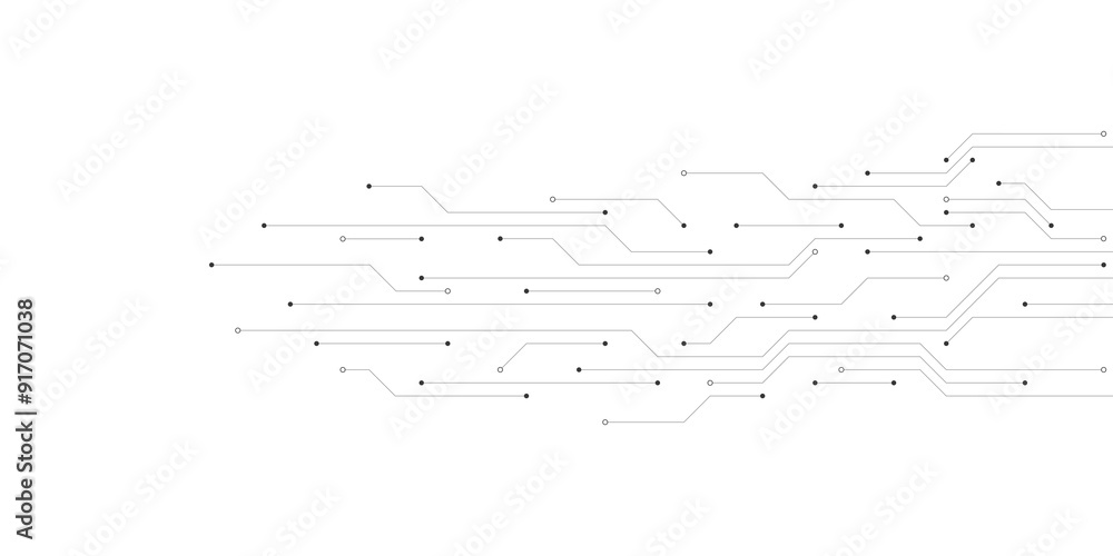 Poster circuit board texture with communication technology concept