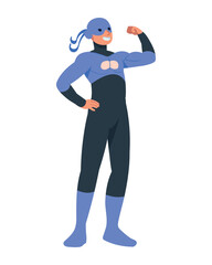 superhero strong character