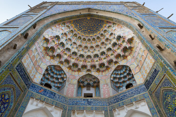 The Abdulaziz-Khan Madrasah in Bukhara