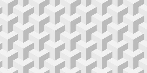 	
Vector of cube geometric pattern grid backdrop triangle background. Abstract cube geometric tile and mosaic wall or grid backdrop hexagon technology. white and gray geometric block cube structure.