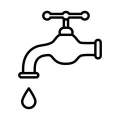 Faucet icon template