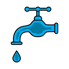 Faucet icon template