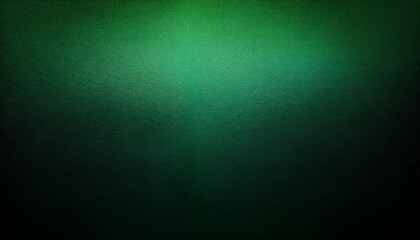 Obraz premium Abstract Green Particles on Textured Black Surface. Ethereal Light Spots and Bokeh Effect in Dark Atmosphere