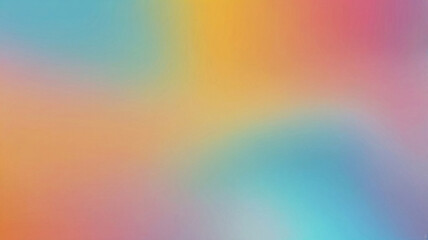 Obraz premium Abstract blurred gradient pastel background in bright colors. Colorful smooth illustration