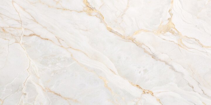 Fototapeta Elegant White Marble Texture. A high-resolution image of a pristine white marble with subtle veins, perfect for showcasing its luxurious texture and pattern. 