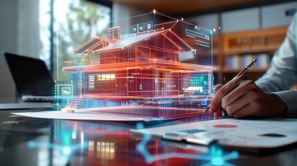 The hologram of digital house