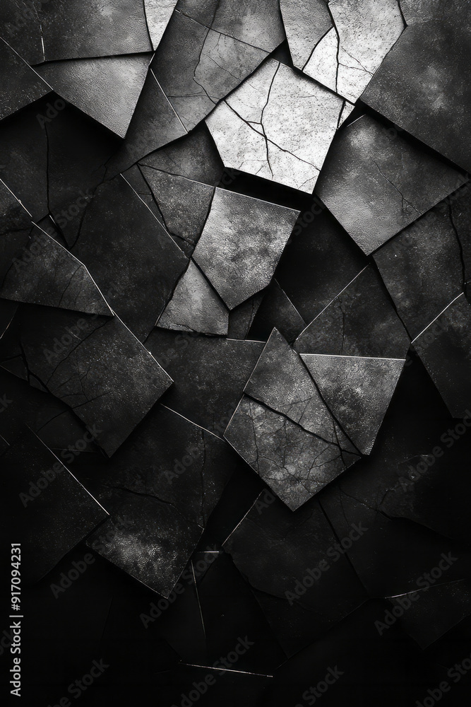 Aufkleber a geometric pattern with a matrix of interwoven lines, creating a seamless, optical illusion effect,