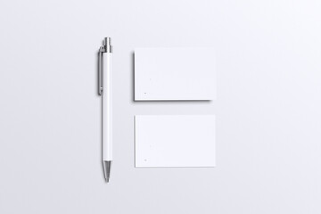 Card And Pen Blank
