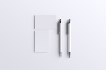 Card And Pen Blank
